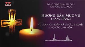 Tòa Tổng Giám mục Sài Gòn: Hướng dẫn Mục vụ tháng 11.2021