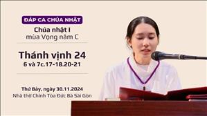 Đáp ca: Tv 24, 4bc-5ab. 8-9. 10 và 14 - CN I MV năm C