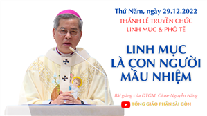 Linh mục là con người mầu nhiệm - ĐTGM Giuse Nguyễn Năng | Truyền chức Linh mục & Phó tế