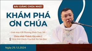 Khám phá Ơn Chúa - Lm GB Phương Đình Toại, MI | Chúa nhật Thánh Gia năm C