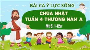 Bài ca ý lực sống - Chúa nhật 4 Thường niên năm A - Mt 5, 1-12a