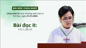 Bài đọc II: 1 Cr 1, 26-31 | CN IV TN năm A