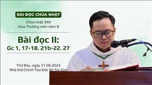 Bài đọc II: Gc 1, 17-18. 21b-22. 27 - CN XXII TN năm B