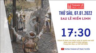 TGPSG Thánh Lễ trực tuyến 7-1-2022: Thứ Sáu sau lễ Hiển Linh lúc 17:30 tại Trung tâm Mục vụ TPG Sài Gòn