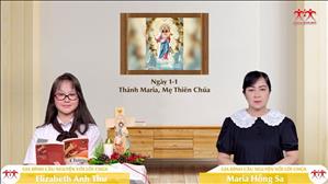 Gẫm suy cùng Mẹ - Thánh Maria, Mẹ Thiên Chúa | Gia đình cầu nguyện với Lời Chúa