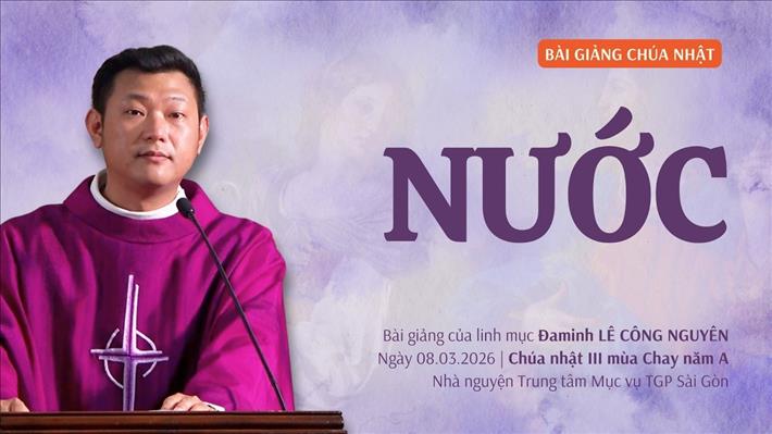 Nước - Chúa nhật III mùa Chay năm A